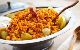 Meyhane Pilavı Yapımı