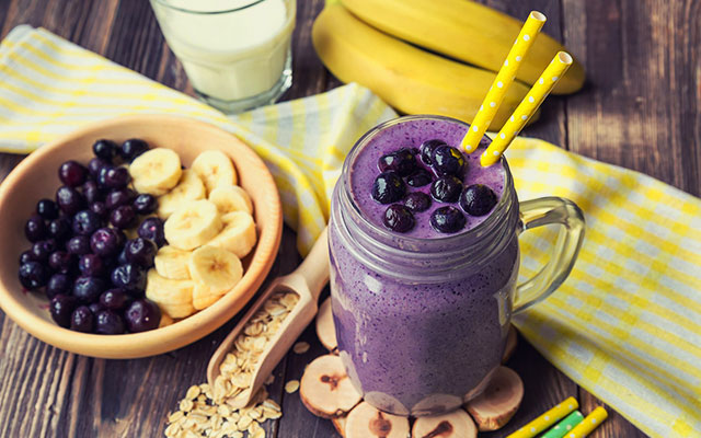 Yaban Mersinli Smoothie